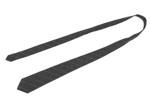 COMME des GARCONS HOMME Cotton Bias Check Tie K-163231_002