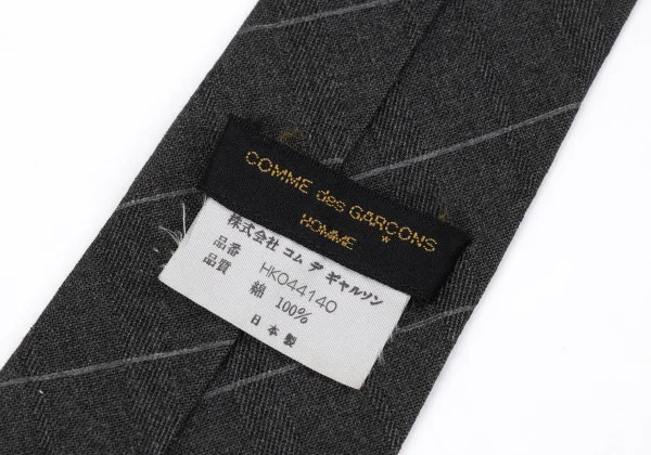 COMME des GARCONS HOMME Cotton Bias Check Tie K-163231_006