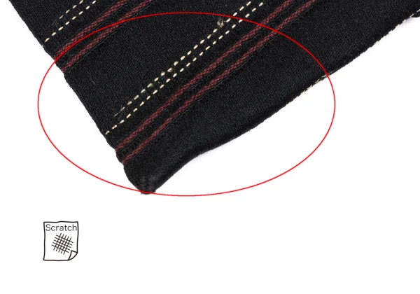 COMME des GARCONS HOMME Silk Wool Bias Stripe Tie K-163232_005