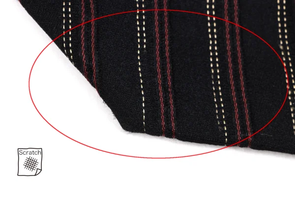 COMME des GARCONS HOMME Silk Wool Bias Stripe Tie K-163232_006