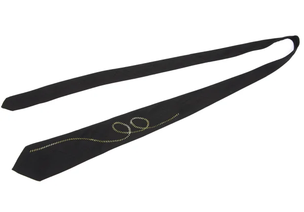 Y's for men Silk Stitched Drawing Design Tie K-163235_002