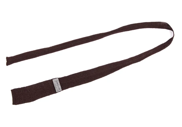 Yohji Yamamoto POUR HOMME Mesh Knit Square Tie K-163237_004
