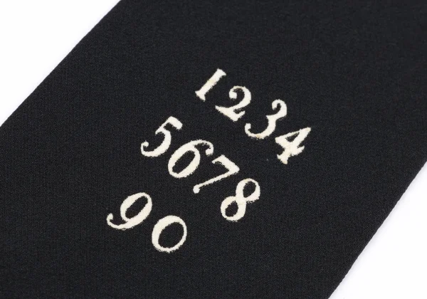 TOKIO KUMAGAI Silk Numbering Printed Tie K-163238_004