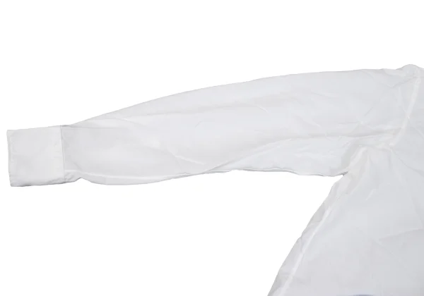 COMME des GARCONS Wrinkled Poly Round Collar Blouse K-163239_008