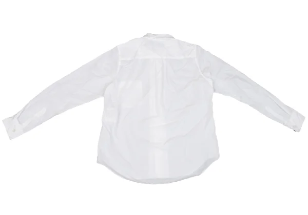 COMME des GARCONS Wrinkled Poly Round Collar Blouse K-163239_012