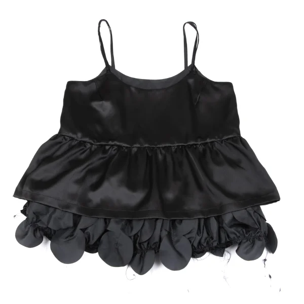 COMME des GARCONS Hem Design Layered Poly Cami Top K-163240_002