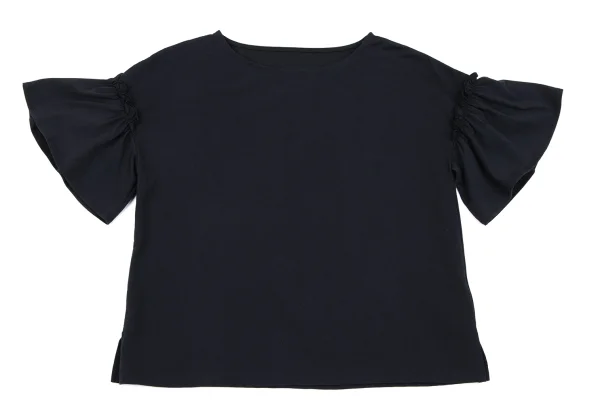 B:MING by BEAMS Frill Sleeve Boat Neck T-Shirt K-163246_002