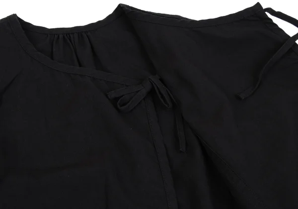 Pilgrim Surf+Supply Cotton Linen Cord Closure Wrap Vest K-163248_010