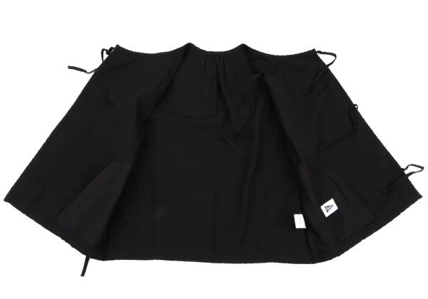 Pilgrim Surf+Supply Cotton Linen Cord Closure Wrap Vest K-163248_011