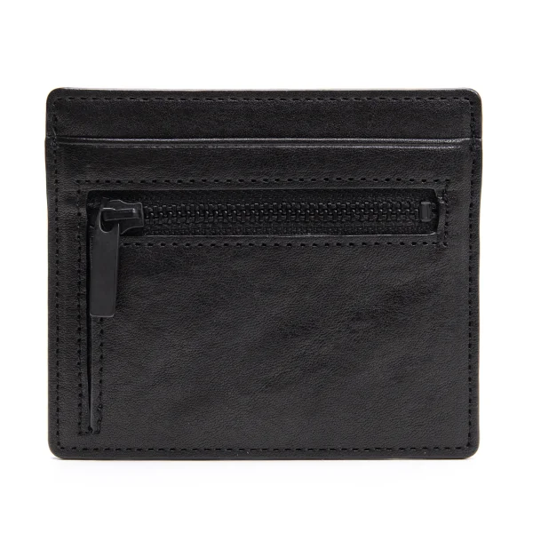 PATRICK STEPHAN Leather Mini Wallet Black  K-163249_001