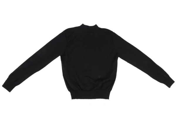 pierre cardin Wool Point Logo Embroidery Mock Neck Knit K-163250_002