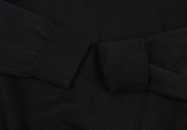 pierre cardin Wool Point Logo Embroidery Mock Neck Knit K-163250_005