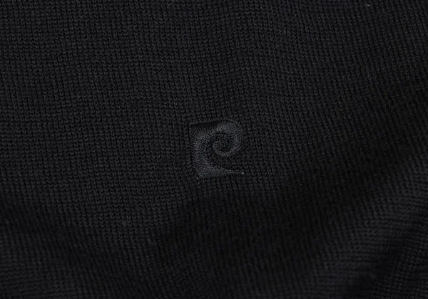 pierre cardin Wool Point Logo Embroidery Mock Neck Knit K-163250_007