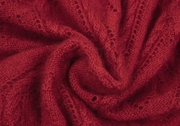 Christian Dior Wool Blend Shawl Collar Cable Knit Long Cardigan K-163251_014