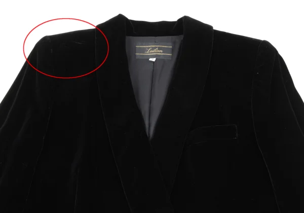 Leilian Rayon Shawl Collar Velour Jacket K-163252_003