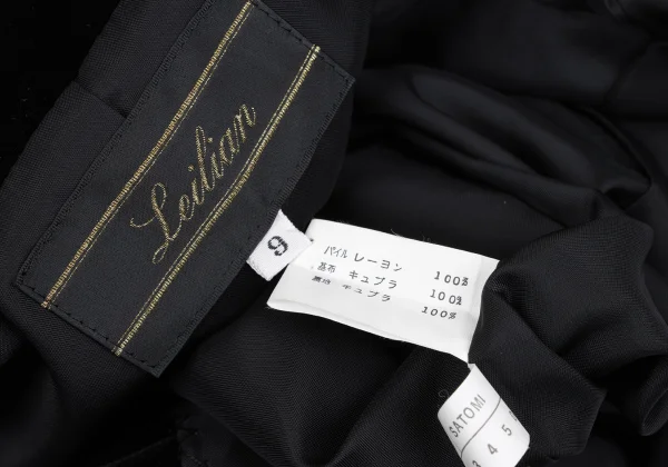 Leilian Rayon Shawl Collar Velour Jacket K-163252_016