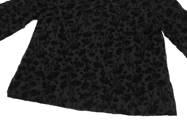 Leilian Poly Floral Flocked Print Blouse K-163253_007