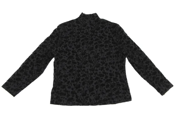 Leilian Poly Floral Flocked Print Blouse K-163253_009