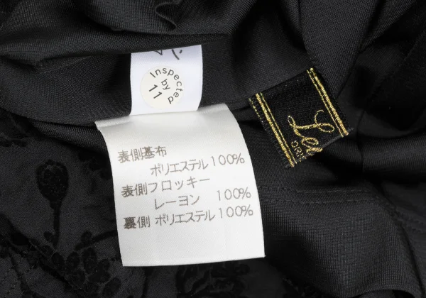 Leilian Poly Floral Flocked Print Blouse K-163253_014