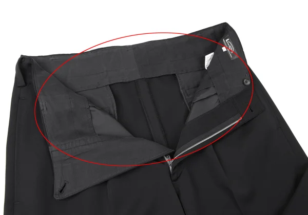 LQ Y's for men Wool Gaba Two Tuck Pants K-163256_007