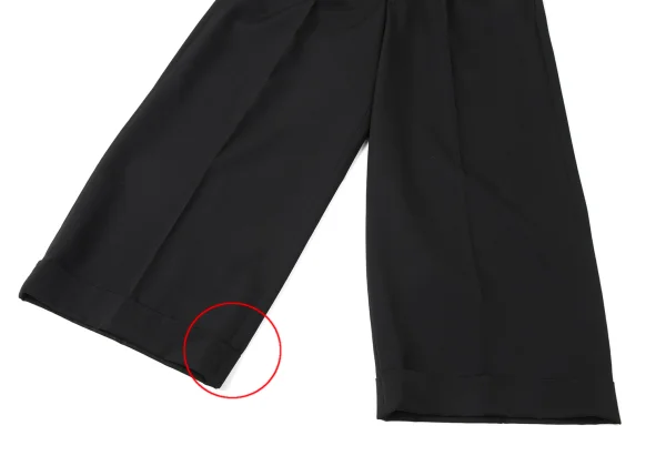 LQ Y's for men Wool Gaba Two Tuck Pants K-163256_009