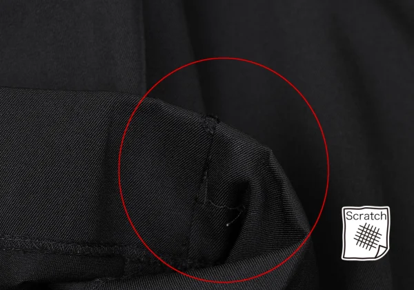 LQ Y's for men Wool Gaba Two Tuck Pants K-163256_012