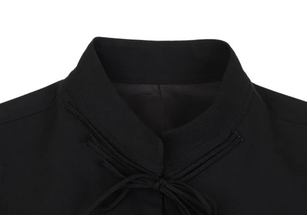 B Yohji Yamamoto Wool Gaba Long Chinese jacket K-163257_003