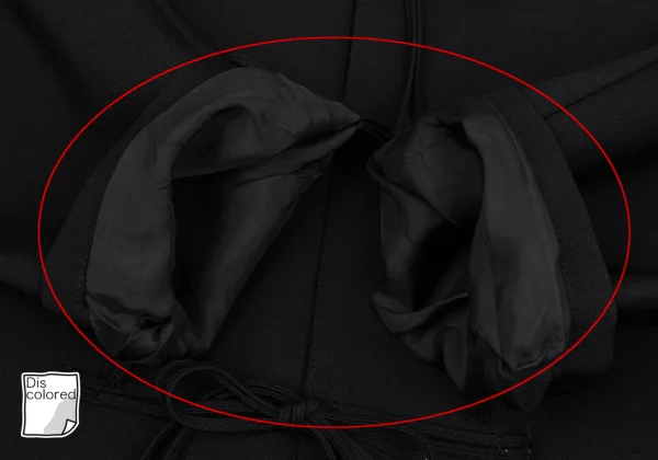 B Yohji Yamamoto Wool Gaba Long Chinese jacket K-163257_008