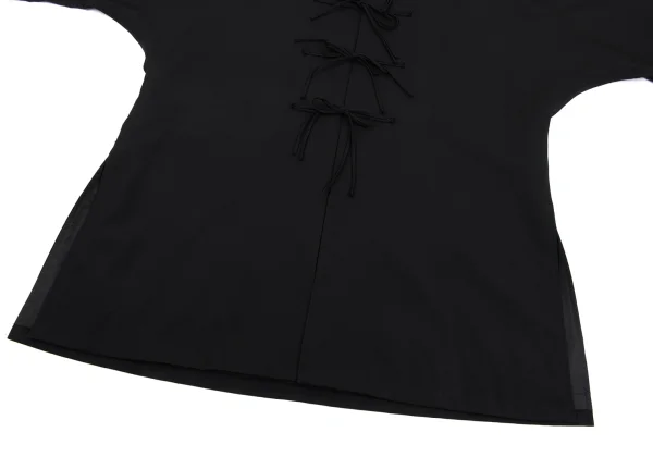 B Yohji Yamamoto Wool Gaba Long Chinese jacket K-163257_009