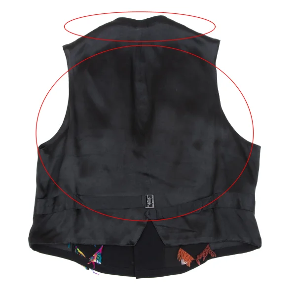 Yohji Yamamoto POUR HOMME Patchwork Vest K-163260_013