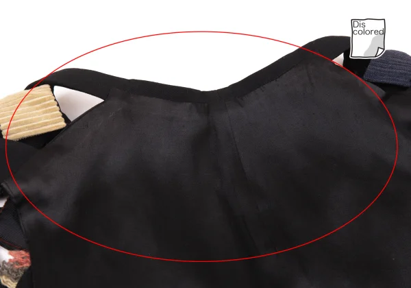 Yohji Yamamoto POUR HOMME Patchwork Vest K-163260_014