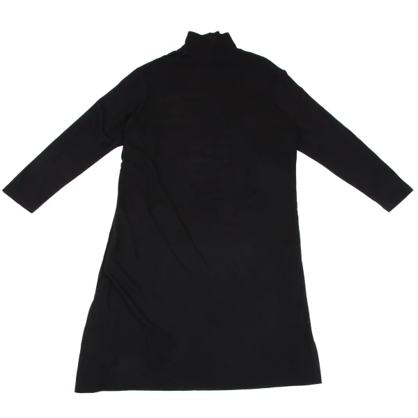 Yohji Yamamoto POUR HOMME Number Embroidery High Neck Long Tops K-163261_011