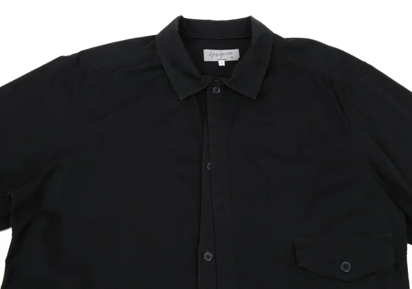Yohji Yamamoto POUR HOMME Cotton Linen Half Layered Shirt K-163263_002