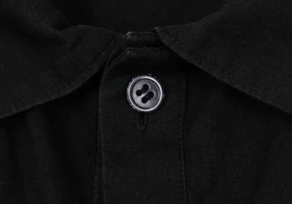 Yohji Yamamoto POUR HOMME Cotton Linen Half Layered Shirt K-163263_005