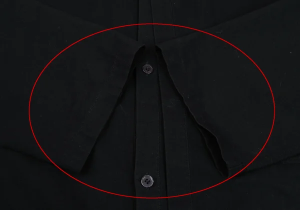 Yohji Yamamoto POUR HOMME Cotton Linen Half Layered Shirt K-163263_007