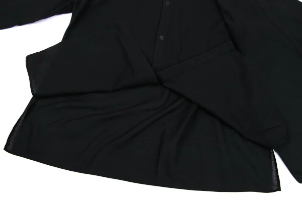 Yohji Yamamoto POUR HOMME Cotton Linen Half Layered Shirt K-163263_012