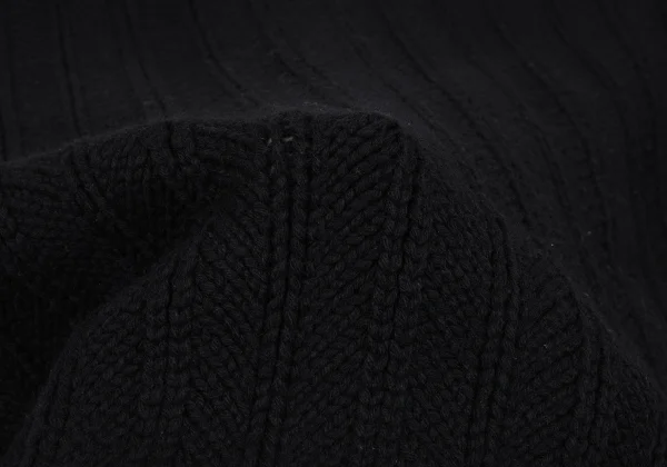 Yohji Yamamoto POUR HOMME Wool Blend Zip-up Knit Jacket K-163265_012