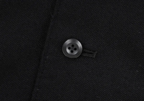 Yohji Yamamoto POUR HOMME Wool Detachable Hooded Long Coat K-163266_008