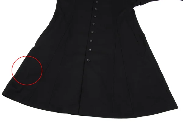 Yohji Yamamoto POUR HOMME Wool Detachable Hooded Long Coat K-163266_012