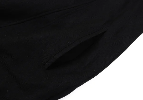 Yohji Yamamoto POUR HOMME Wool Detachable Hooded Long Coat K-163266_014