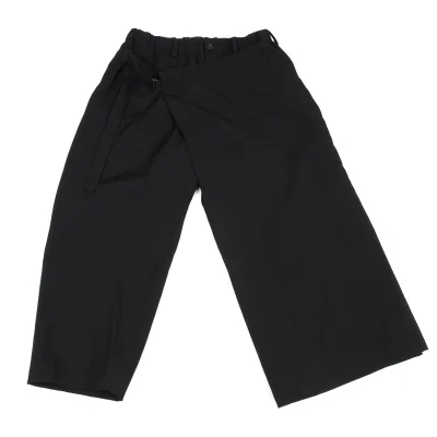Yohji Yamamoto POUR HOMME Wool Gaba Wrap Pants