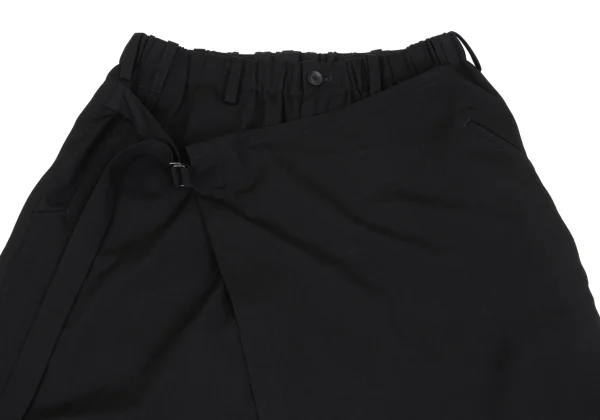 Yohji Yamamoto POUR HOMME Wool Gaba Wrap Pants K-163270_002