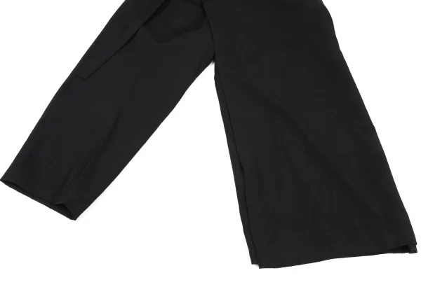 Yohji Yamamoto POUR HOMME Wool Gaba Wrap Pants K-163270_009