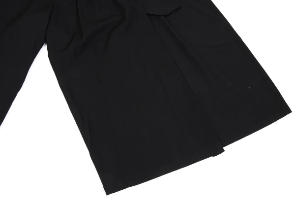 Yohji Yamamoto POUR HOMME Wool Gaba Wrap Pants K-163270_010