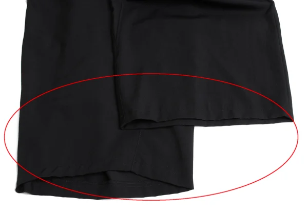 Yohji Yamamoto POUR HOMME Wool Gabardine Belt Closure Tuck Wide Pants K-163271_008