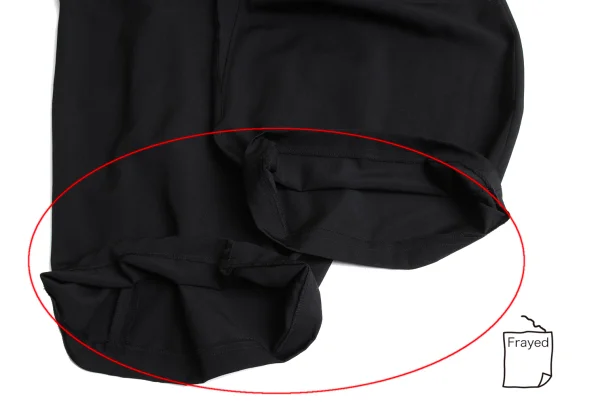 Yohji Yamamoto POUR HOMME Wool Gabardine Belt Closure Tuck Wide Pants K-163271_009