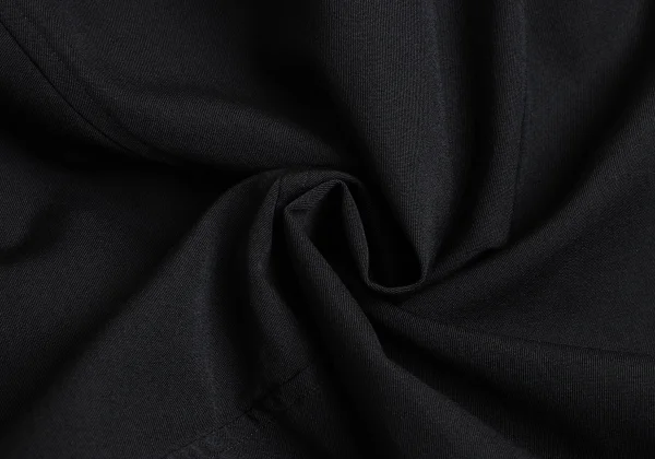 Yohji Yamamoto POUR HOMME Wool Gabardine Belt Closure Tuck Wide Pants K-163271_015