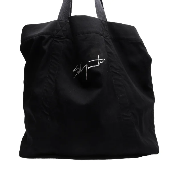Yohji Yamamoto POUR HOMME Wool Gaba Logo Printed Tote Bag K-163274_003