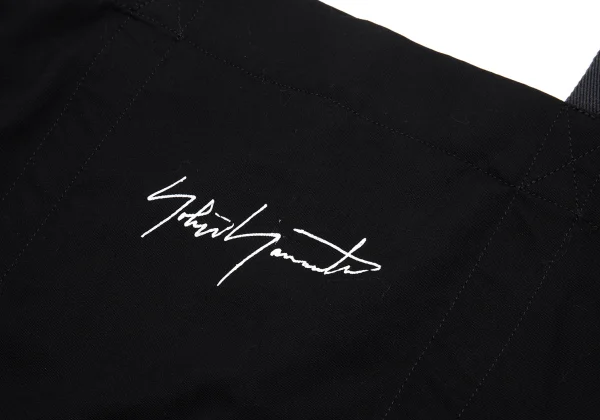 Yohji Yamamoto POUR HOMME Wool Gaba Logo Printed Tote Bag K-163274_006