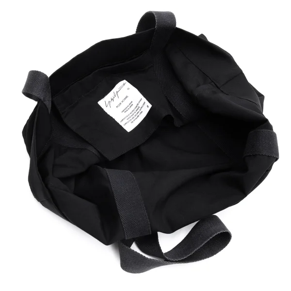 Yohji Yamamoto POUR HOMME Wool Gaba Logo Printed Tote Bag K-163274_008
